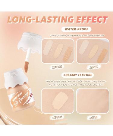  Yunmiao Dark Circles | Dark Circle Concealer | 15ml Dark Circle Concealer for Dark Circles | Dark Circle Concealer Makeup to Cover Spots Yunmiao - Buy Online on GoSupps.com