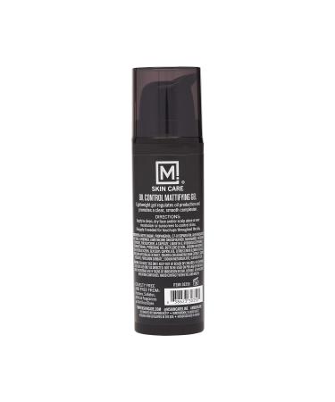 M. Skin Care Men's Oil Control Mattifying Face & Scalp Gel | Lightweight Paraben & Cruelty-Free | Reduce Excess Oil - Buy Online on GoSupps.com
