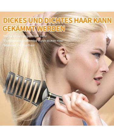 Shinlea Hair Brush - No-Pull Detangling Brush for All Hair Types | Perfect for Thick Long & Curly Hair - Ideal for Men Women & Children - Buy Online on GoSupps.com