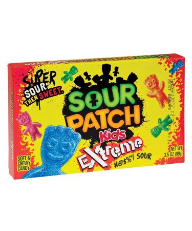 Sour Patch Kids Extreme Sour Soft & Chewy Candy 3.5OZ(99g)
