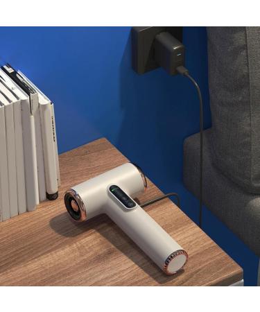 Cordless Hair Dryer 200W Fast Drying Portable Blow Dryer with Nozzle USB Rechargeable 15000mAh Travel Hair Dryer for Women Men Outdoor Camping Beaches Dormitory Travel Outdoor US Plug - Buy Online on GoSupps.com