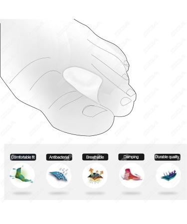Silicone Toe Spreaders Bunion Gel Toe Spacers Separators - 4 PCS - Bunion Correctors Gel Toe Seperators Orthotics for Bunion Pain Relief Overlapping Toes - Buy Online on GoSupps.com