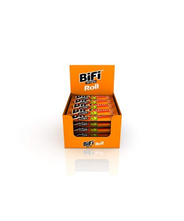 BiFi Roll 50g Board - Pack of 24 | Convenient Snack for On-the-Go | High-Quality Ingredients - Buy Online on GoSupps.com