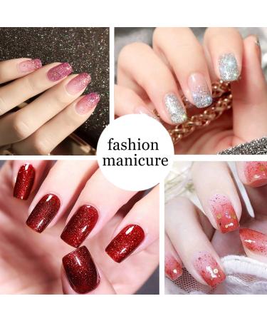 Aslanka 12x10g Colors Glitter Powder Set - Vibrant Crafting Glitter for Decoration Nail Art and Face | International Shipping Available - Buy Online on GoSupps.com