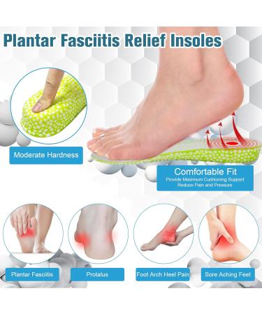 Brandone Height Insoles - Elastic Shock Absorbing Shoe Lifts for Men | 1.0 Inch Height Increase & Plantar Fasciitis Relief - Buy Online on GoSupps.com