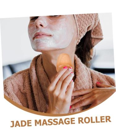 Buy Healvian 5-Piece Jade Roller Set - Facial Massage & Eye Roller Tools for Swelling Relief | Wooden Handle Beauty Devices - Buy Online on GoSupps.com