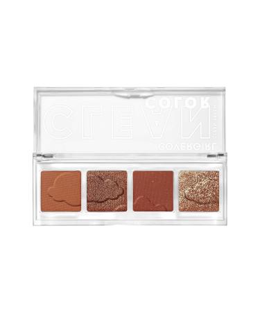 COVERGIRL Clean Fresh Spiced Copper Eyeshadow Palette - Vegan Formula | 4g (0.14 oz) - Buy Online on GoSupps.com