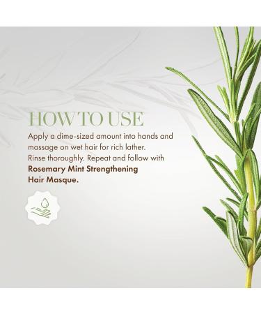 Mielle Biotin Infused Rosemary Mint Fortifying Shampoo Cleanses & Helps Strengthen Weak Brittle Hair 12 oz (Pack of 2) - Buy Online on GoSupps.com