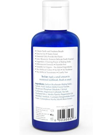 Eco-Dent DailyCare Baking Soda Toothpowder - Minty Fresh Travel Size Toothpaste Powder - Pack of 6, SLS & Fluoride-Free with Minerals and Essential Oils - 2 Oz Ea - Buy Online on GoSupps.com