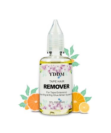 YDDM Tape Remover for Tape in Hair Extensions 1FL.oz(30ml) Tape Dissolvent for Lace Wig Glue and Hair Closure and Hairpiece Toupee Systems In Hair Extensions Bond Remover1FL.oz(30ml)