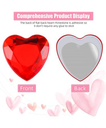 516 Pcs Acrylic Heart Gems Stickers - Self-Adhesive Rhinestone Sticker for Face, Nails & DIY Crafts - Bright Color Crystal Sticker Set for Wedding & Jewelry Making - Buy Online on GoSupps.com