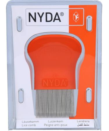 NYDA Lice Comb & Nit Comb | Effective Solution for Head Lice Diagnosis & Treatment - Worldwide Shipping - Buy Online on GoSupps.com