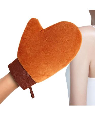 Mitt Autobronzant Moufle Autobronzante Sans | Mouchoir Doux et Portable pour Peau Sensible Femmes Hommes - Utilisation sur Mains Dos Jambes Corps - Maison Voyage Salle de Bain Brun - Buy Online on GoSupps.com