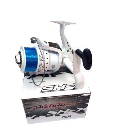 SHIZUKA Fishing Reel Spooled SK7 7000 7000 Spinning Bolo Boat Sea Tuna Vertical Catfish Sturgeon