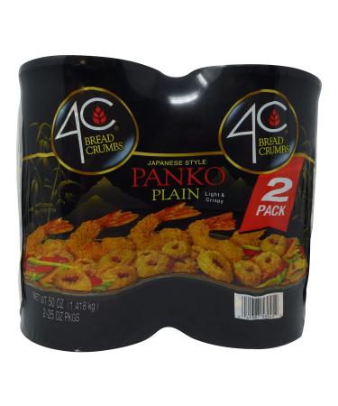 4C Plain Japanese Style Panko Bread Crumbs, 2 Pack