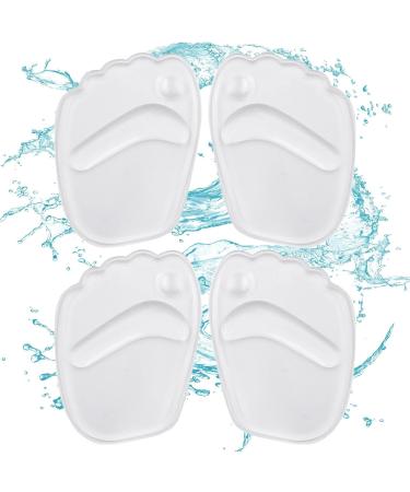Forefoot Cushion - Ergonomic Midfoot Supports | Comfortable Insoles for Sneakers Boots & Sandals | 2 Pairs Transparent - Perfect for Sweaty Feet - Buy Online on GoSupps.com