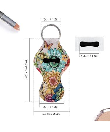 Chapstick women's keychain - Lip balm - Lipstick Boho Mandala Flowers - Multicolor one size - Buy Online on GoSupps.com