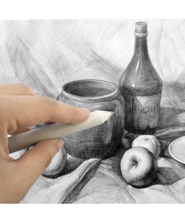 Onwon Paper Blending Stumps and Tortillions Set with Pencil Sharpener and Eraser - Sketching and Drawing Tools - Buy Online on GoSupps.com