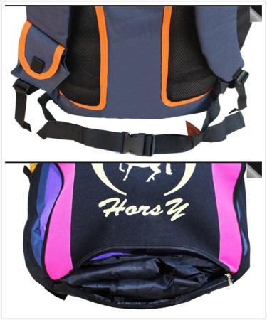 UNISTRENGH Professional Purple Horse Riding Boot & Helmet Backpack for Child - Buy Online on GoSupps.com
