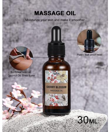 Cherry Blossom Spa Gift Set for Her - BFF LOVE | Massage Oil, Candle, Bath Salt, Hand Cream & Soap - Buy Online on GoSupps.com