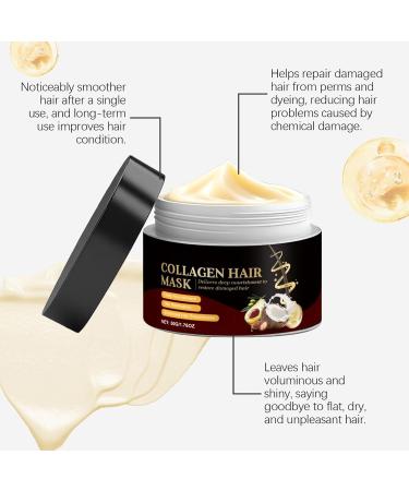 Repair Cream for Damaged Hair | 50g Deep Moisturizing Conditioner | Smoothing Hair Lotion Men Women | Long Short Thick Dry Hair Care Travel Business Hotel - Buy Online on GoSupps.com