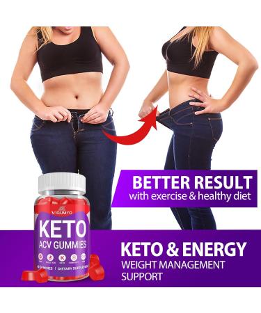 Keto ACV Gummies 1500 MG - Advanced Weight Loss & Belly Fat Burner | Apple Cider Vinegar Supplement for Detox & Digestion - Buy Now - Buy Online on GoSupps.com