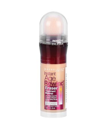 Maybelline Instant Age Rewind Eraser Treatment Makeup with SPF 18  Anti Aging Concealer Infused with Goji Berry and Collagen  Creamy Ivory  1 Count 120 CREAMY IVORY - Buy Online on GoSupps.com