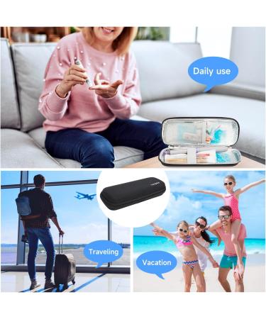 Youshares Insulin Cooling Bag for Diabetes - Travel Bag for Insulin Pens Syringes & Accessories (Black) | Best Cooling Solution for Diabetics - Buy Online on GoSupps.com