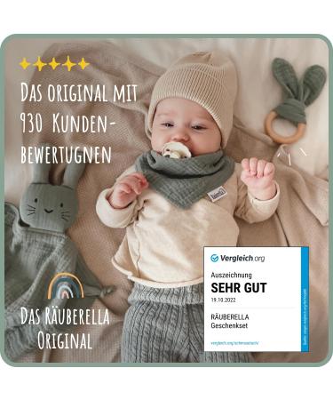 R uberella Baby Gift Set for Boys & Girls - Includes Gift Card Comforter Teething Ring & Mint Bib - Perfect Newborn Present - Buy Online on GoSupps.com