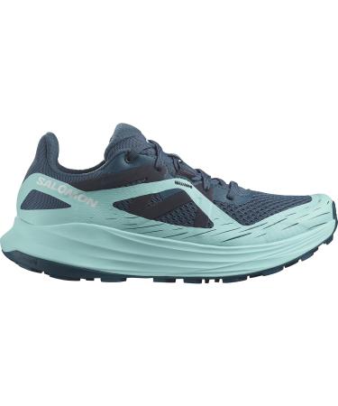 Salomon Ultra Flow Gore-Tex Women's Trail Running Shoes - Waterproof Weatherproof Damping | Size 41 1/3 EU - Deep Dive Tanager Turquoise Carbon - Buy Online on GoSupps.com