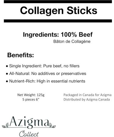 Natural Collagen Sticks for Dogs - 100g - Buy Online on GoSupps.com