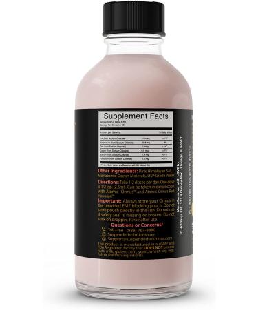 Suspended Solutions Atomic ORMUS 4oz Pink - Monoatomic Gold Memory Aid - Energetically Enhanced Rejuvenating Formula for Energy, Stamina, Vitality - Gold Platinum Iridium - Buy Online on GoSupps.com