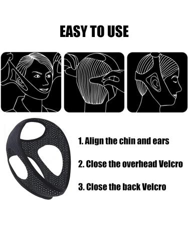 Anti Snore Chin Strap - Natural Sleep Instant Relief Jaw Support Belt - Buy Online on GoSupps.com