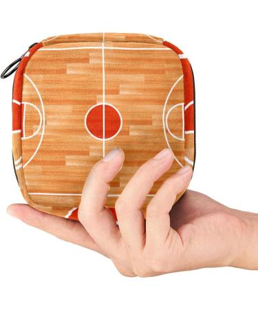 Buy Premium Wood Parquet Flooring & Essential Menstrual Products | Basketball Courts Sanitary Napkin Storage Bags Portable Menstrual Cup Pockets for Women & Teens - International Shipping Available - Buy Online on GoSupps.com