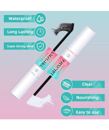 Amzgirl Lash Bond and Seal Remover Kit - Strong Hold Eyelash Glue Remover for DIY Extensions - Waterproof Formula - Fast Residue Removal - Black Bond + Remover - 1 Count - Buy Online on GoSupps.com