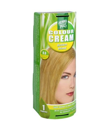 HENNAPLUS Colour Cream Golden Blonde 8.3 - 60ml | Premium Hair Color for Radiant Shine | International Shipping Available - Buy Online on GoSupps.com