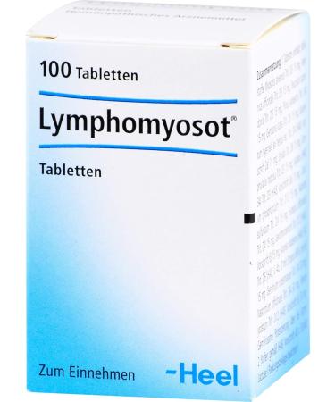 Lymphomyosot Tablets 100 St - Buy Effective Homeopathic Remedy for Lymphatic Health | International Shipping Available - Buy Online on GoSupps.com