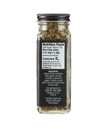 Watkins Gourmet Organic Steak Seasoning - 3oz Spice Jar for Flavorful Grilling - Buy Online on GoSupps.com