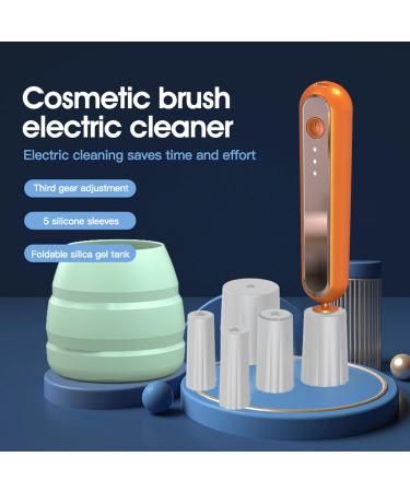 Buy Portable Electric Cosmetic Brush Cleaner - Automatic Quick Cleaning & Drying - Effective Silicone Makeup Brush Cleaner for Global Shipping - Buy Online on GoSupps.com