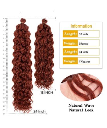 Buy Afro Gradient Blonde Water Wave Crochet Braid - Wigskopf Frame Hair Extensions (24 inch 6 PCS) for Women - International Shipping Available - Buy Online on GoSupps.com