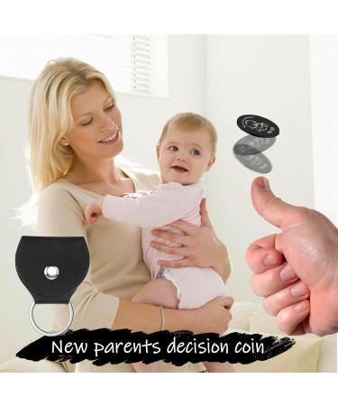 Perfect Gift for Newborns | Unique Decision Coin | Ideal for Expectant Mothers | Baptism Gifts for Boys & Girls - Buy Online on GoSupps.com