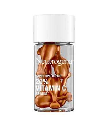 Neutrogena Rapid Tone Repair Vitamin C Face Serum Capsules - 7 ct - Buy Online on GoSupps.com