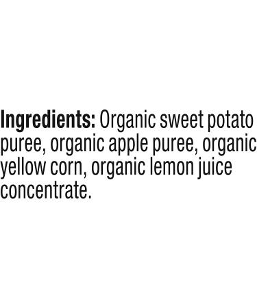 Plum Organics Baby Food Pouch | Stage 2 | Sweet Potato Apple and Corn | Organic Squeeze Pouch | 4 Ounce (Pack of 6) - Buy Online on GoSupps.com
