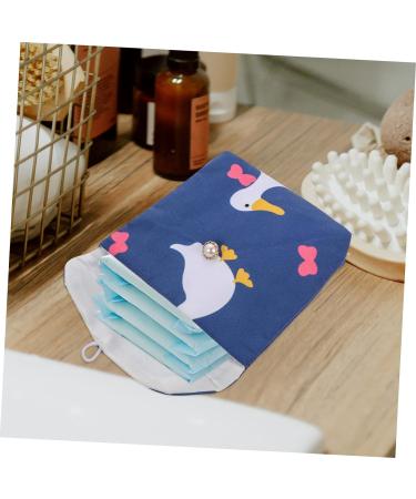 Healifty Teens Napkin Storage Bags - Set of 12 | Organizer for Purse & Travel | Makeup Pad & Tampons Pouch | Period Collection Bag - Buy Online on GoSupps.com