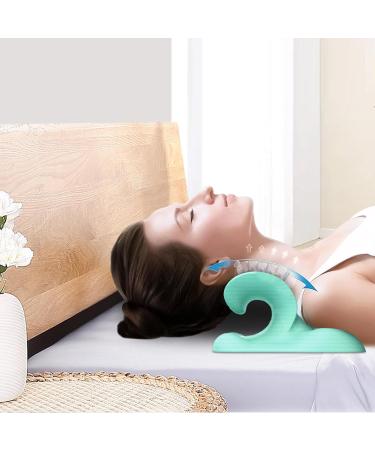 Cervical Neck Pillows | Ergonomic Neck Stretcher | Traction Equipment Neck Support with Elastic Base for Family Friends Colleagues - Buy Online on GoSupps.com