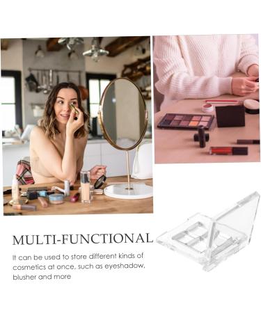 Hemoton 2 Sets Eyeshadow Eye Shadow Empty Blusher Pans Lipstick Cases Blush Palette Lipstick Box Square - Buy Online on GoSupps.com