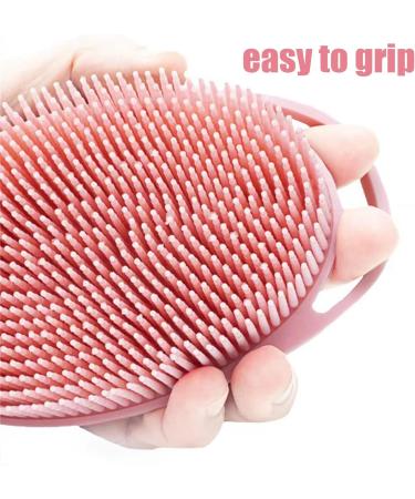 Silicone Body Brush Exfoliating Scrubber - 3 Pack for Kids and Adults - Buy Online on GoSupps.com