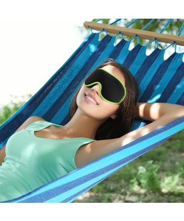 WAOAW 3D Light Blocking Sleep Mask for Men and Women - Green - Buy Online on GoSupps.com