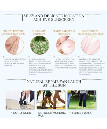 Sunscreen Lotion SPF 90+ Face Lotion Face and Body Sunscreen Moisturizing Whitening Skin Care Daily Moisturizing Face Cream for All Skin Types(40ml) - Buy Online on GoSupps.com