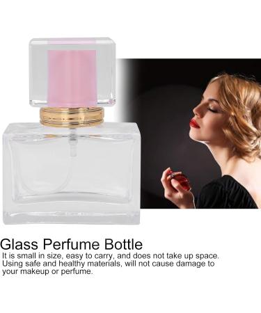 Spray Bottle Empty Glass Perfume Atomizer Safe Refillable for Perfume Storage Liquid Substance Storage Girls Women (Pink) - Buy Online on GoSupps.com